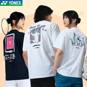 요넥스 YONEX-251TS045U 남여공용 반팔 티셔츠 오버핏 2025SS