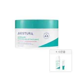 에스트라 에이시카 365 쿨링팩패드pH4.5 110ml, 1개 + 증정 ( 365 토너 pH4.5, 25ml,1개 +365 세럼 pH4.5 ,7ml ,1개)