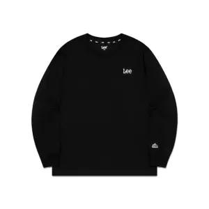 베이직 레이어드 스몰로고 박스티 블랙 LK2503LT02BK