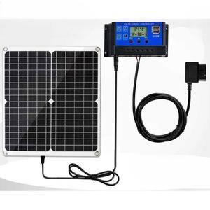 태양광 배터리충전기 차량 12V 배터리충전 배터리 MPPT 부착형 전지판 전기차