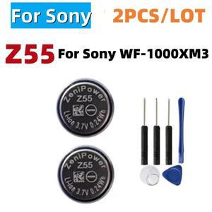 소니 WF-1000XM3 WF-1000XM4 WF-1000XM5 Z55H Z55 Z55FH 원본 ZeniPower 용 2 개/몫 교체 헤드셋 배터리