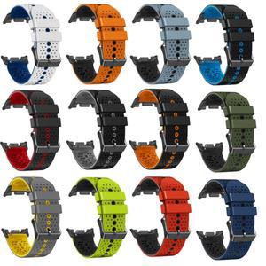 삼성 갤럭시 워치 8 40 44MM/8 클래식 46mm 밸런스 시계줄, 갤럭시 울트라 2025/47mm용 실리콘 스트랩/밴드
