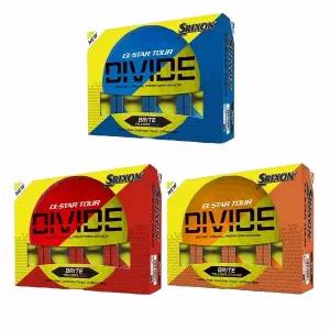 던롭 [정품]스릭슨 신형Q-STAR DIVIDE Q스타 디바이드 반반볼