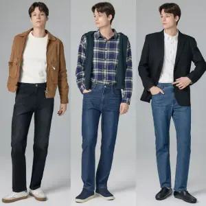 뱅뱅 25년 FW 남성 가을 라이크라 데님팬츠 3종