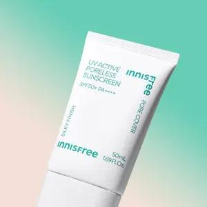 이니스프리 유브이 액티브 포어리스 선스크린 SPF50+ 50ml 1개