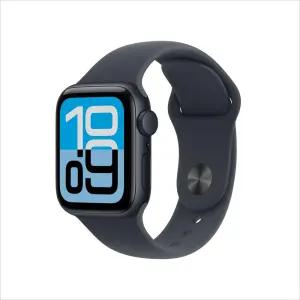 (2차예약) 애플워치 SE 3 GPS 40mm 미드나이트 알루미늄 케이스 미드나이트 스포츠 밴드 (ML) MEHC4KH/A