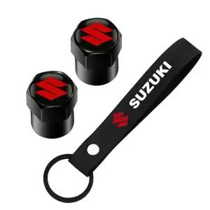 오토바이 키 체인 열쇠 고리 타이어 밸브 캡 스즈키 VSTROM DL250 DL650 V-Strom DL1000 DL 650 용 오토바