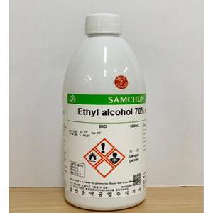 비멸균 소독용알콜70% 에탄올용액 500ml