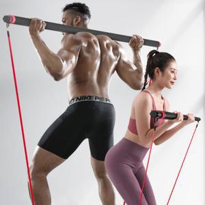 풀업 바 홈짐 그립바 웨이트바 탄성 튜빙 밴드 로잉 멀티 등 운동 TXR 홈트