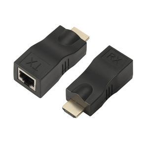 4K HDMI리피터 30M 랜케이블 RJ45 랜선 연장선 증폭기 거리연장기 장거리