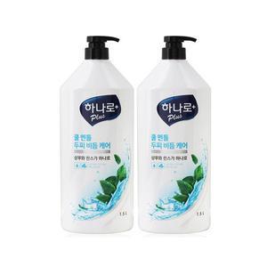 [기타]애경 하나로 플러스 쿨멘톨 비듬샴푸 1.5LX2개