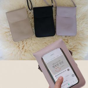 스마트폰 터치기능 휴대폰 크로스 가방 미니백