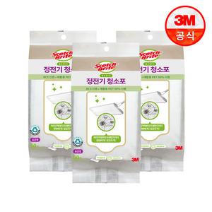 3M 표준형 재활용 PET 베이직 정전기 청소포 50매X3팩 (150매)