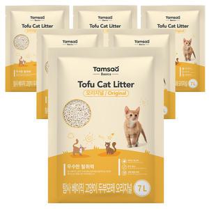 베이직 프리미엄 고양이 두부모래 7L