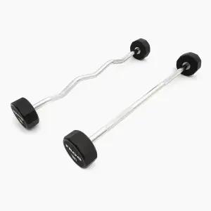 10각 폴리 고정바벨 직선바 이지바 10kg 바벨원판