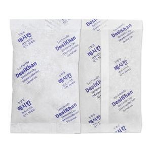 [필터테크]신발제습제 50g 1PACK 100개입 데시칸-B 천연광물 벤토나이트