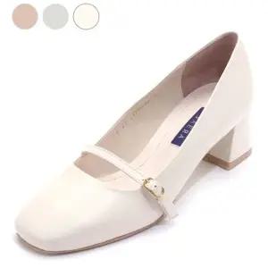 [갤러리아] 세라 여성 양가죽 포인트 펌프스S22P403  크림 5CM