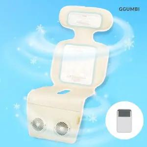 [꿈비][시즌오프 초특가]꿈비 아이스허그 듀얼팬 쿨시트 2.0 + 보조 배터리(10000mAh )세트