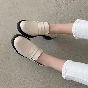 소보제화 코르콘 베이직 러그솔 로퍼 4cm