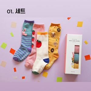 [데일리라이크](김해점){~9/30일까지 김해점 할인 행사!!!} 데일리 키즈 유아 니삭스 4P