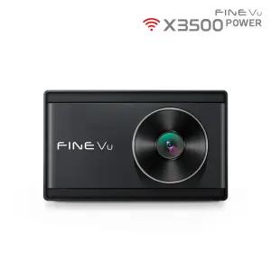 [자가장착/128GB]X3500 POWER 블루투스 와이파이 차량용 블랙박스 2채널 QHD/FHD