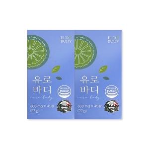 유로바디 600mg X 45정 2박스 베르가못 아티초크 지중해식단
