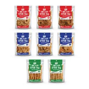 테비 사사미 터키츄 1kg 8종