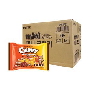 [별별전빵] 크런키 미니 171g x 8 봉 (1box)