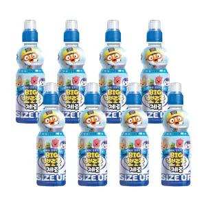 [롯데백화점]팔도 제로 빅 뽀로로음료 밀크 350ml X8개