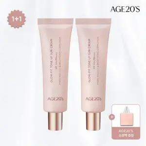 [에이지투웨니스]AGE20S 글로우핏 톤업 선크림 X 2개 (SPF50+ PA++++)