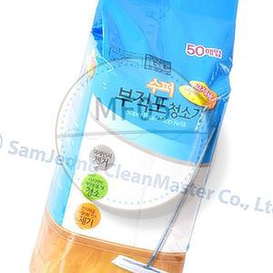 MF05 삼정 수퍼부직포청소기 리필50매 22X40CM 정전기포 바닥청소포 청소부직포 먼지청소포