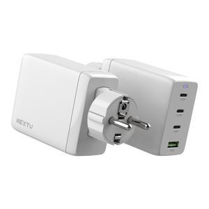 추오닉 4포트 USB PD 100W PPS GaN 멀티 접지 초고속 충전기 QC633GAN [H@lu]