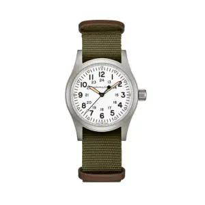 해밀턴 H69439411 카키 필드 메커니컬 남성 38mm