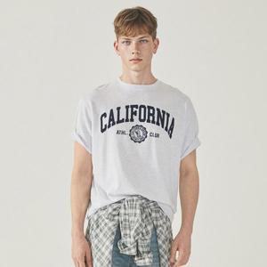 [후아유](김해점)California Letter Short Sleeve T-shirt WHRAF2321U