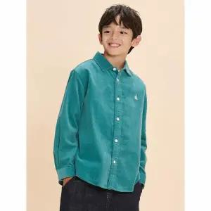 [BEANPOLE KIDS] [Essential] 코듀로이 셔츠  그린 (BI4964UE1M)