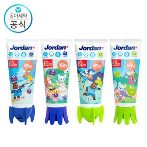 조르단 어린이치약 뉴스텝 2단계 90g 1개 (패키지랜덤)