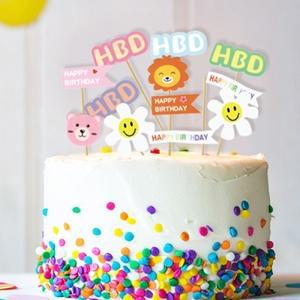 데코픽 장식픽 DIY 생일파티용품 케이크 해피파티 생일 생일파티