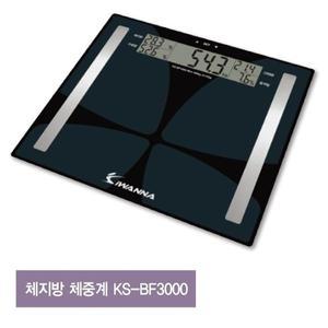 [기타]전자식 데이터저장 체지방 체중계 BF-3000 블랙 (WFHW1TU)