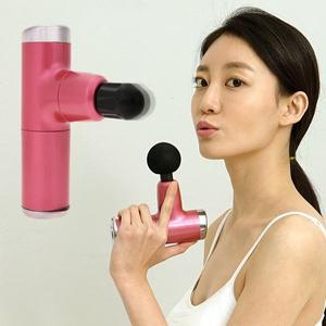 [오너클랜]헬스팡플러스 초경량 근육 근막 미니마사지건 등마사지기 미니마사지건 진동안마기