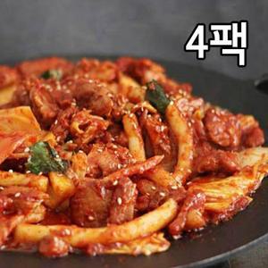 40년전통 춘천대복 숯불 양념닭갈비 330g 4팩