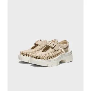 킨 KEEN 유니크 플랫폼 메리제인 샌들 남여공용 SafariStar White KNSO5E071I2 309325