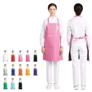 목끈형 양면 코팅 방수 앞치마 62X70cm/가게/업소/업장/매장/식당/주방/요리/조리/가정/카페/바리스타