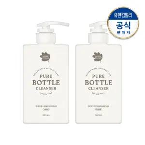 그린핑거 퓨어 젖병&주방세제500ml 액상형X2