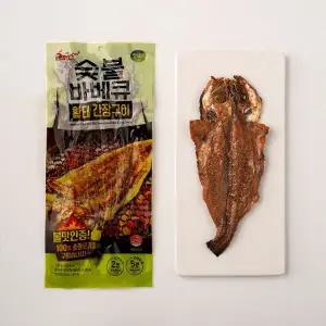 [바다소리]햇구어 바베큐 숯불 황태구이 간장맛 120gx6팩