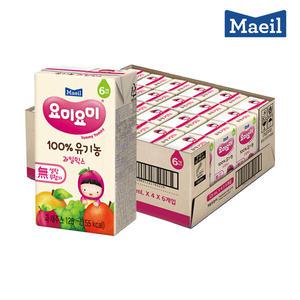 매일 NEW요미요미 유기농주스 과일믹스 125ml 24팩