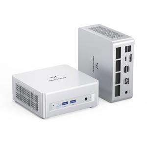 EaJ 미니포럼 UM880 플러스 미니 PC AMD Ryzen 7 8845HS 8C/16T 최대 5 1GHz 32GB DDR5 1TB PCIe4 0 SSD HD DP USB4 트리플 출력 OCuLink 포트 2 5G LAN 5배 USB Radeon 780M 그래픽 컴퓨터