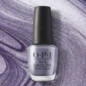 OPI 펄 매니큐어 네일 락커 아트 퍼플 메탈릭 F017