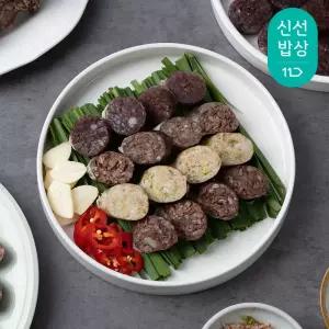 넘버원 순대 고기듬뿍 야채순대 토종 백순대 500g 1kg