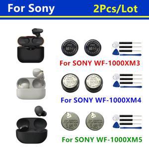 2Pcs Z55  교체 이어폰 배터리 소니 WF-1000XM4 ZeniPower + 도구