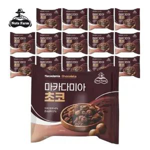 [넛츠팜]마카다미아 초코 25g x 15봉 마카다미아 초콜릿 초코간식